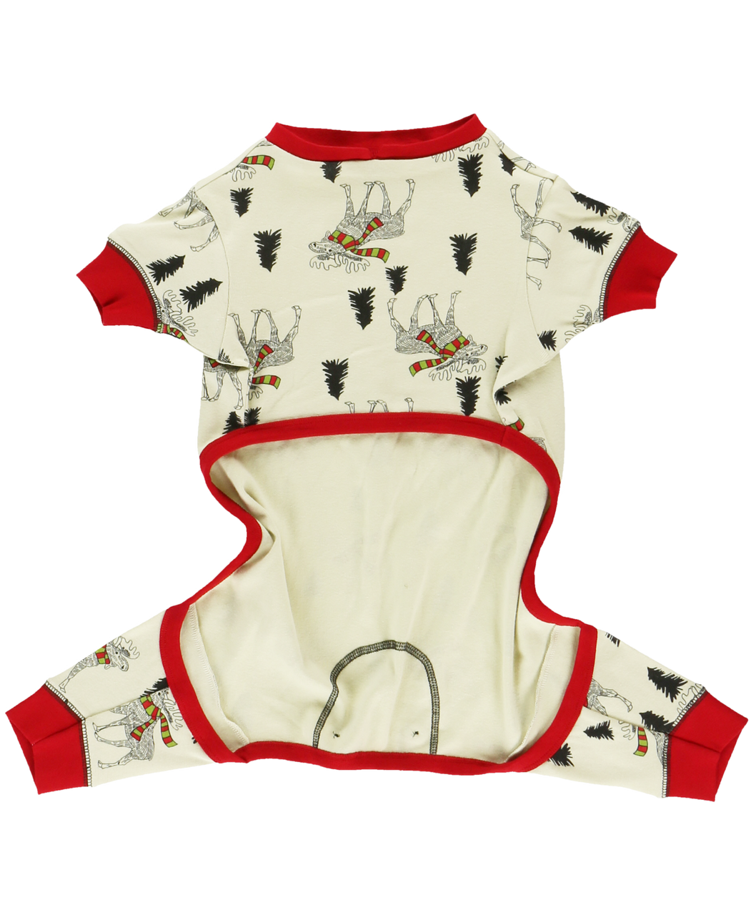 Moosletoe Dog Onesie Flapjack