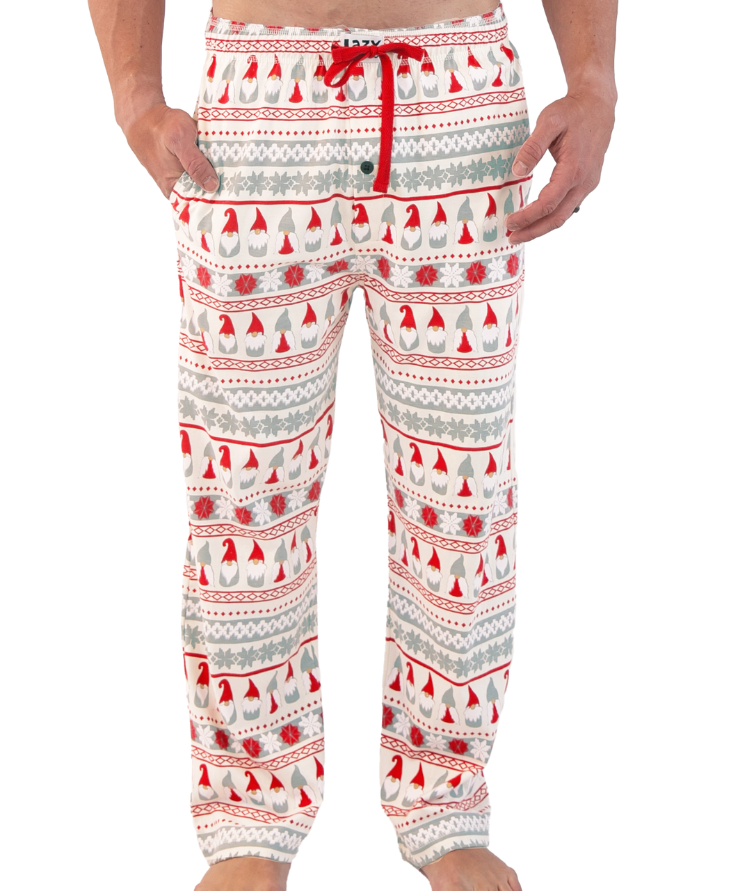 Gnome For The Holidays Men's PJ Pants