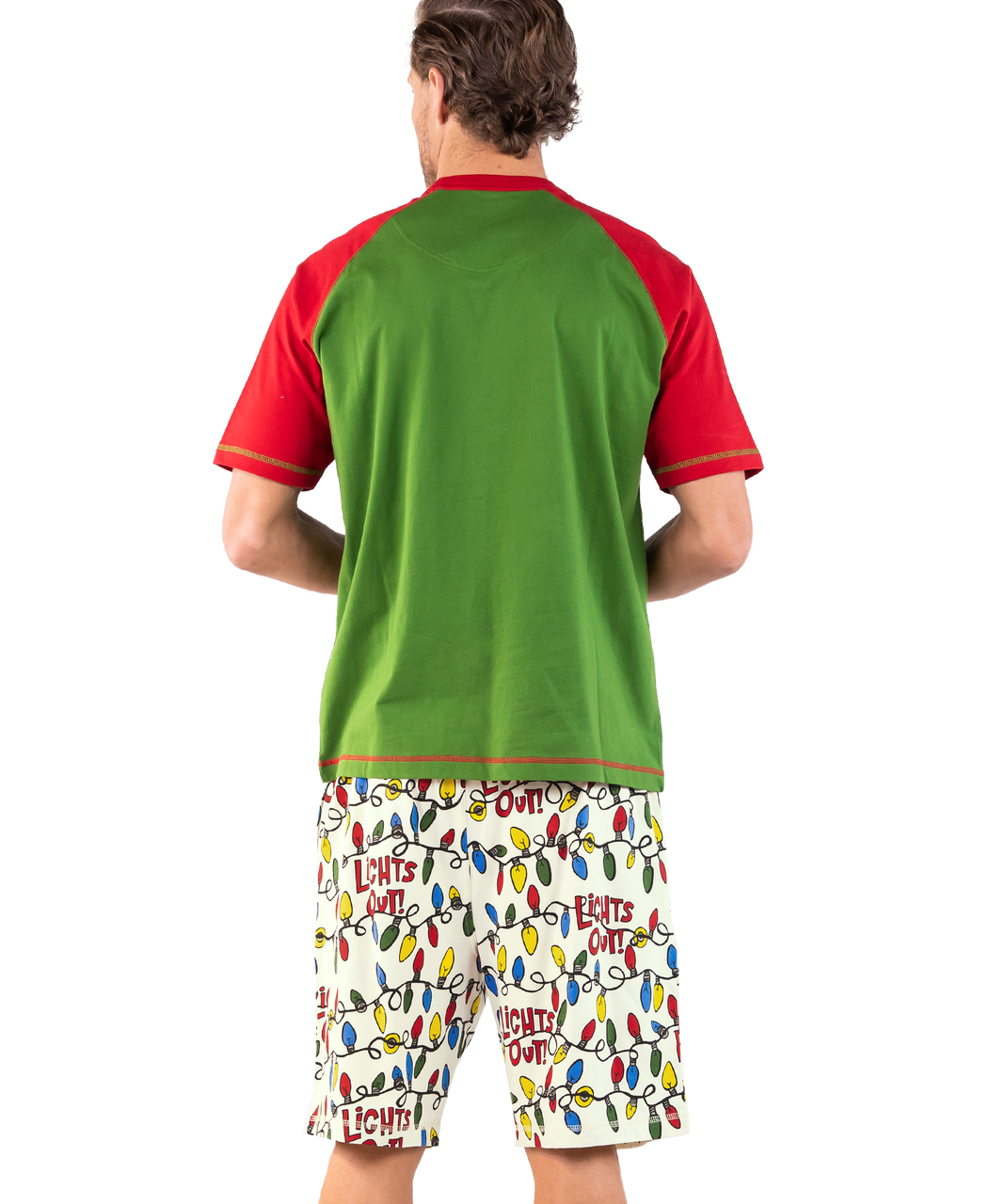 Lights Out Men's Pajama Short Set
