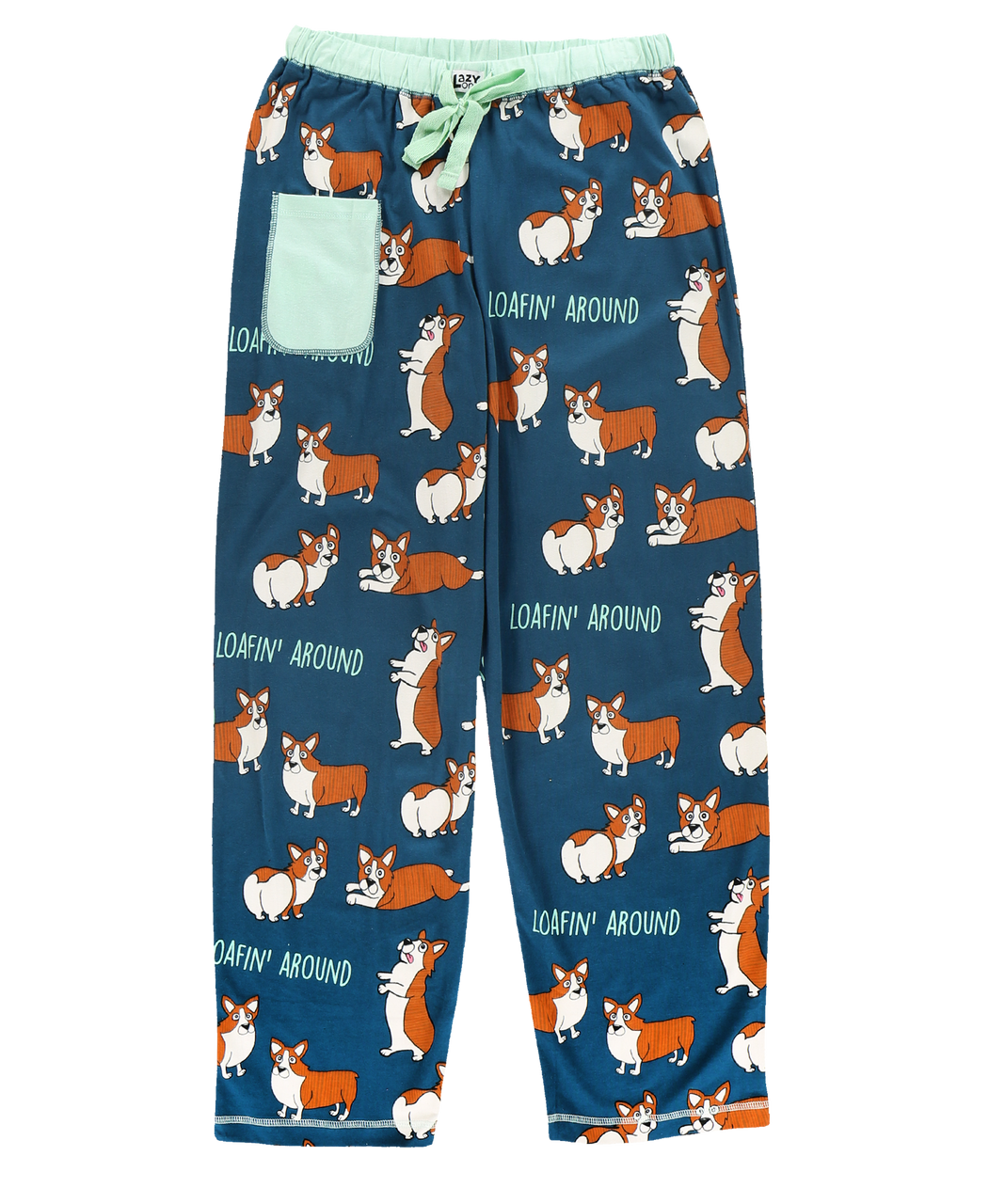 Loafin' Around Women's Regular Fit Corgi PJ Pant