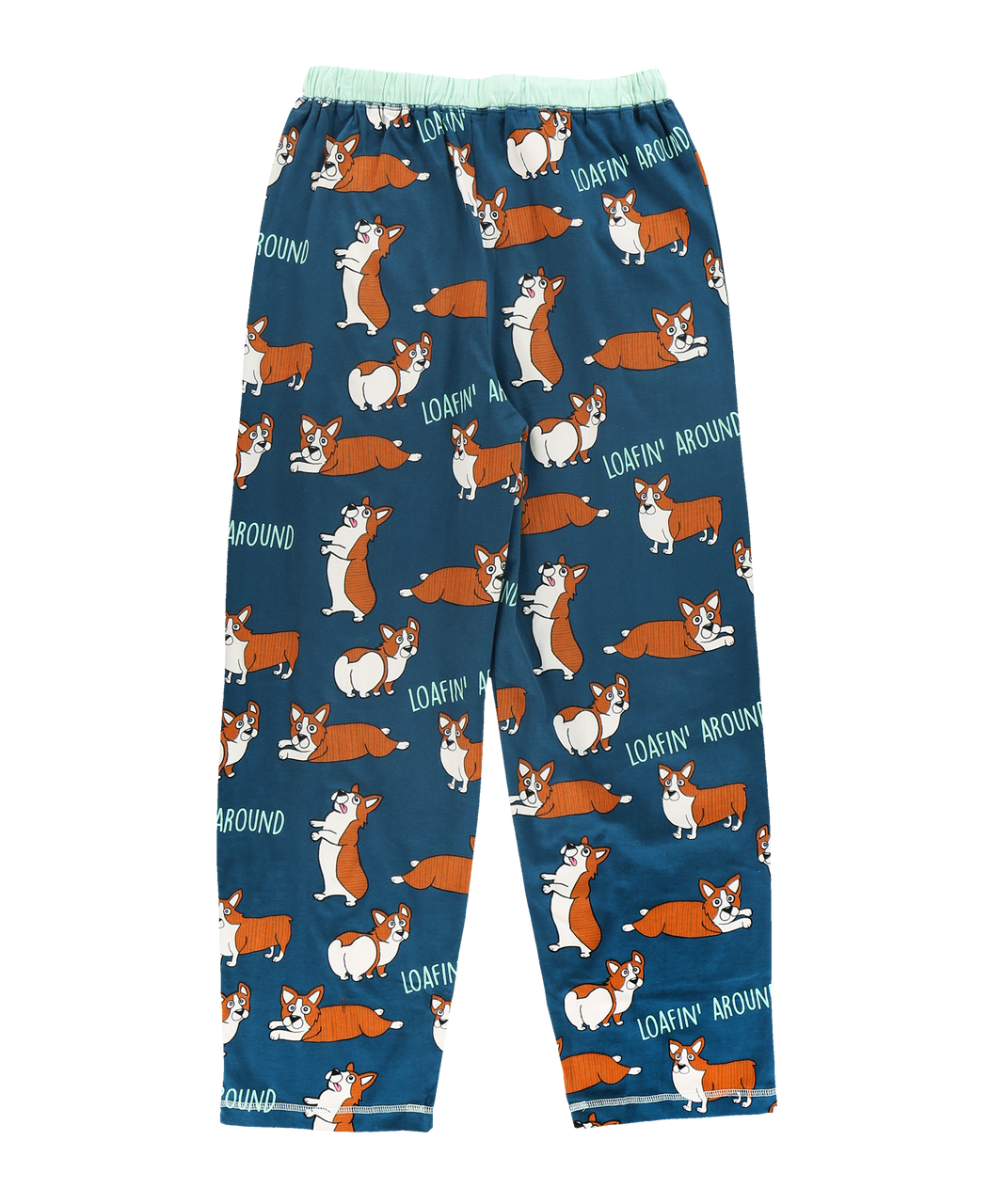 Loafin' Around Women's Regular Fit Corgi PJ Pant