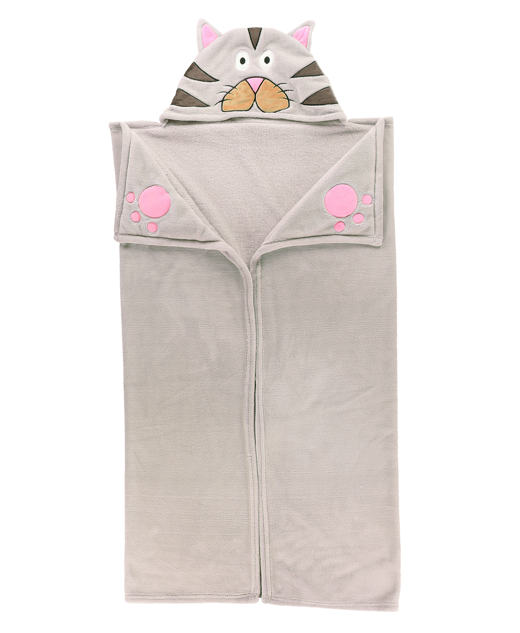 Cat Kid's Hooded Blanket