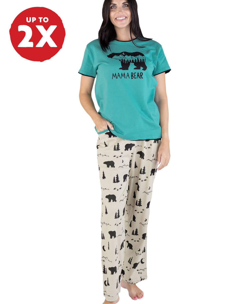 Mama 2025 bear pyjamas