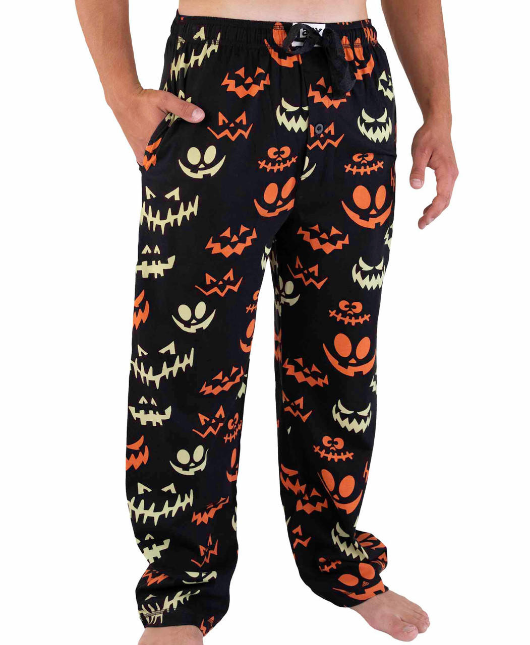 Spooky Faces Men's PJ Pants