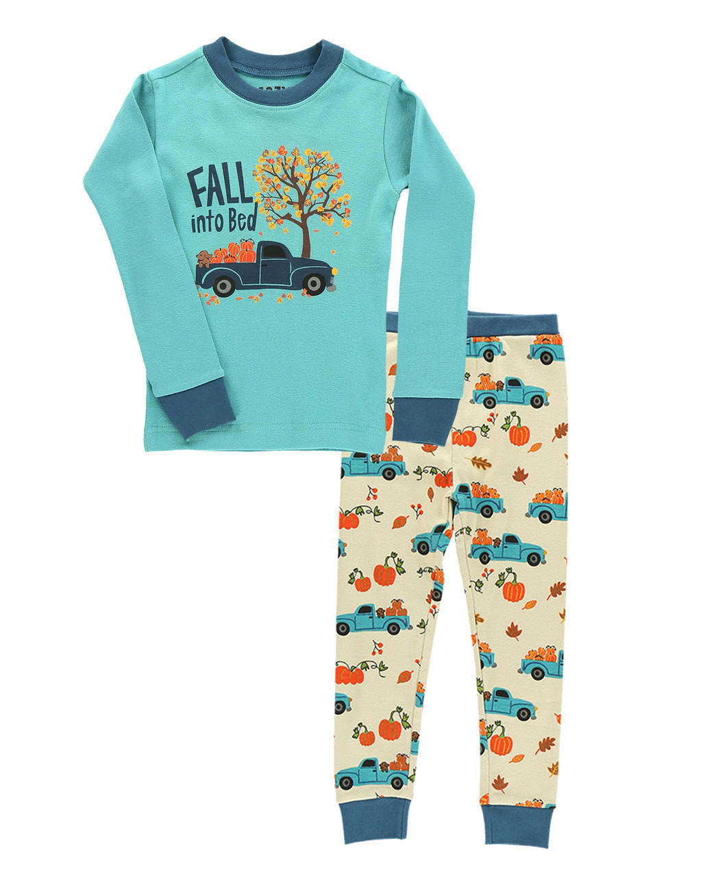 Fall Into Bed Kid's Long Sleeve PJ