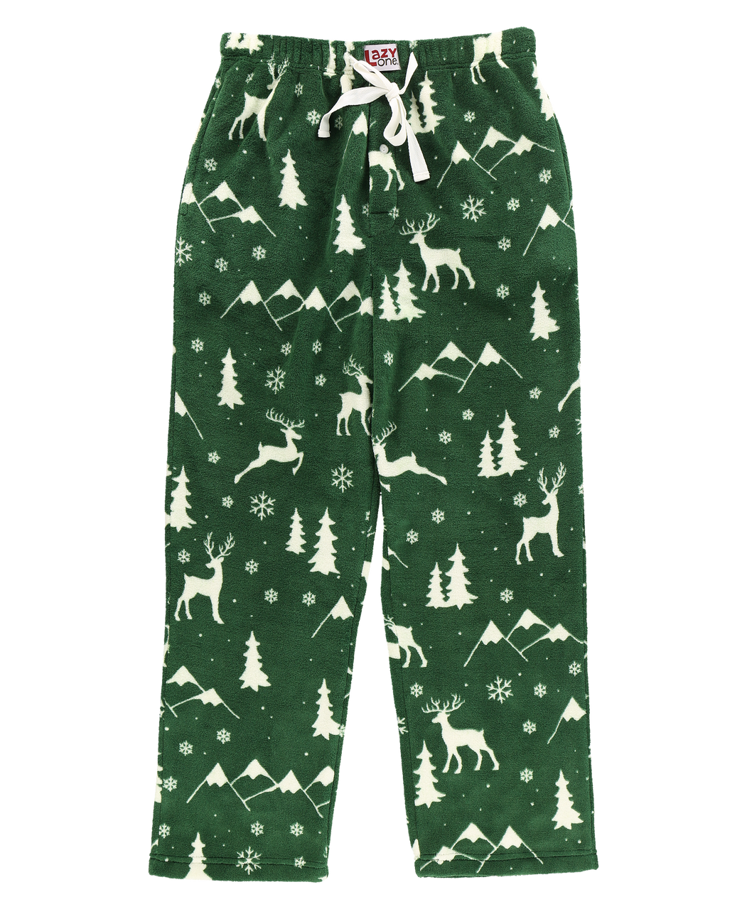 Reindeer Men's Fleece PJ Pants