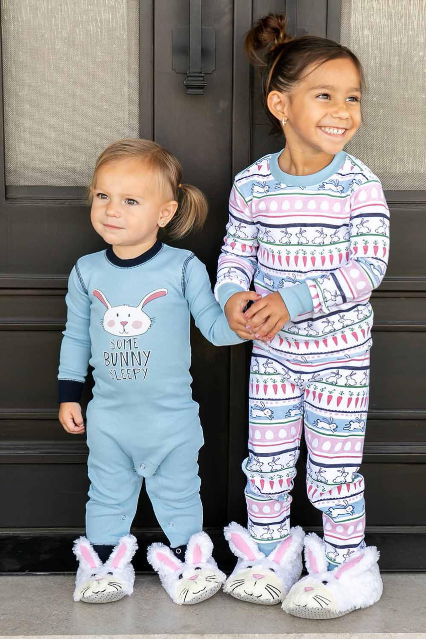 Matching Some Bunny Easter Pajamas