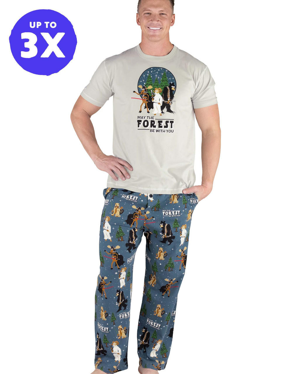 May the Forest Be with You Men's PJ Set