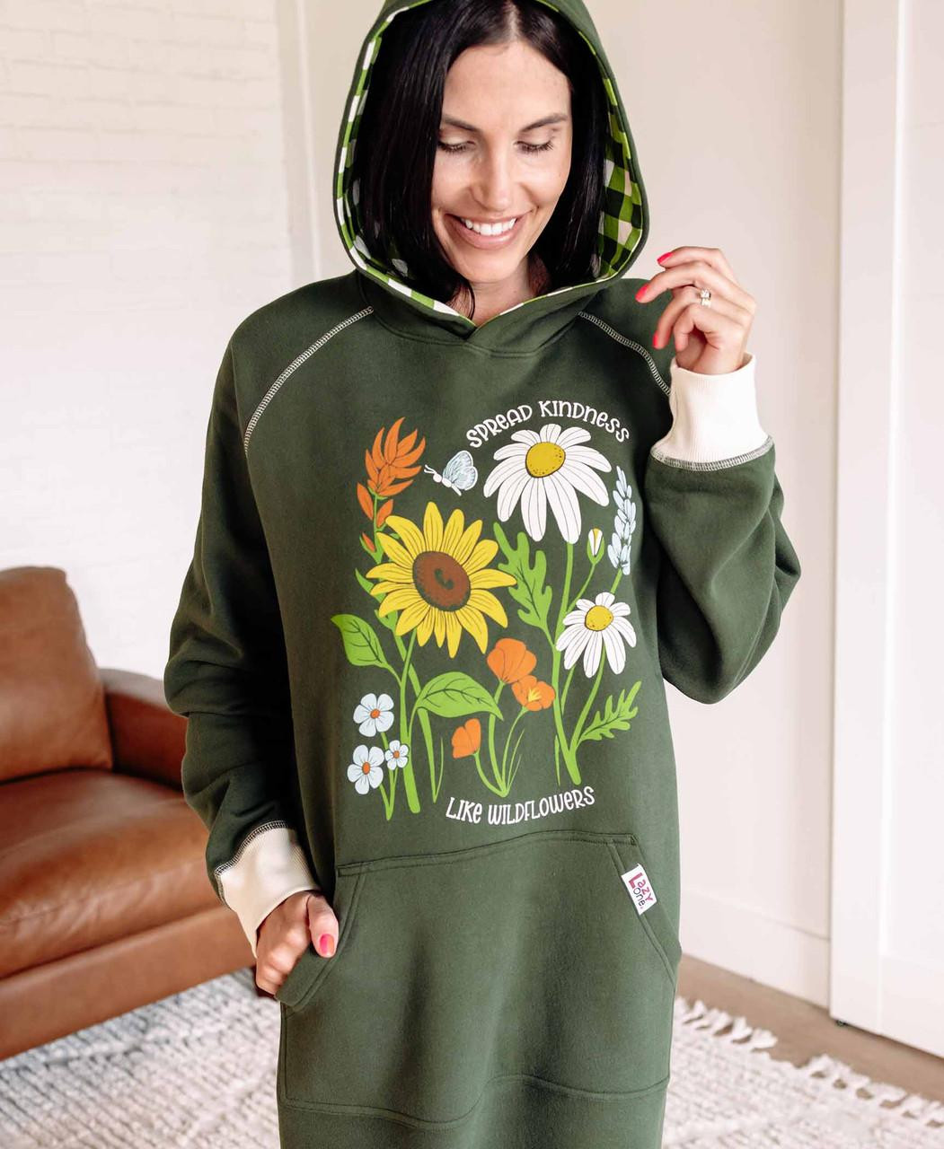Wild Flowers Sleep Hoodie