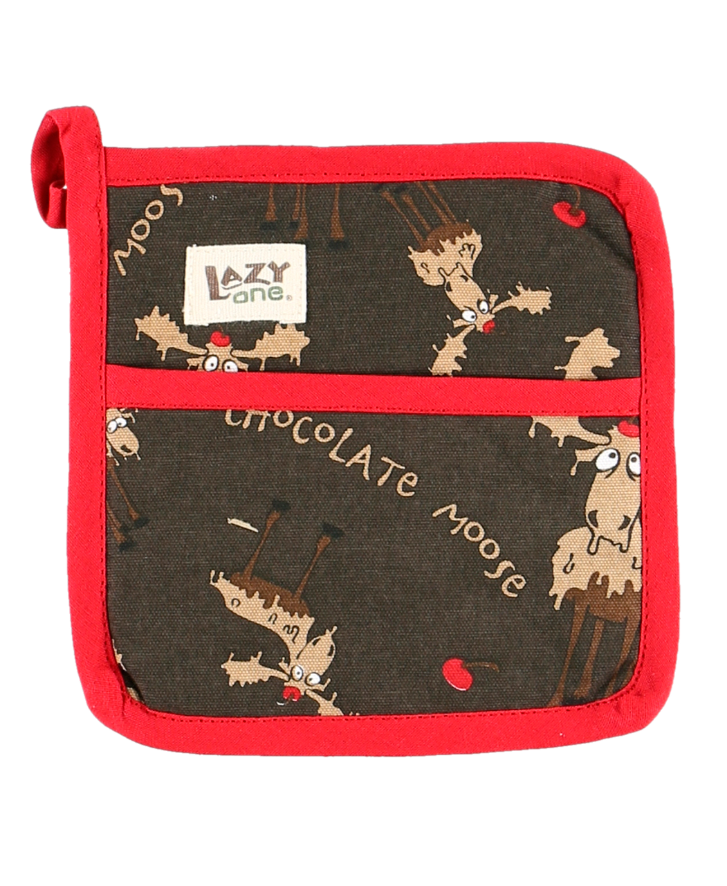 Chocolate Moose Pot Holder LazyOne