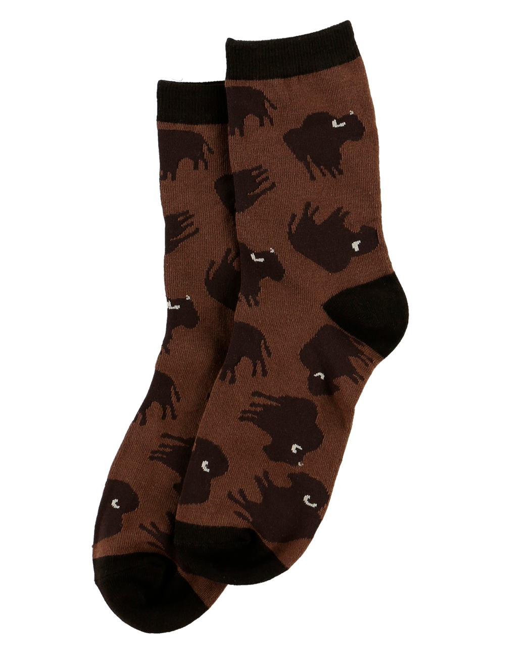 Buffalo Jump Black Sockamoccs