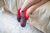 Fuzzy Feet Slipper Socks Feel Like Walking On Clouds