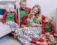 Matching Family Pajamas with Options for Pets