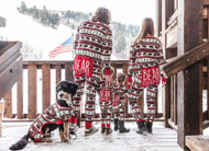 The Perfect Pairing: Log Cabins and Pajamas to Match