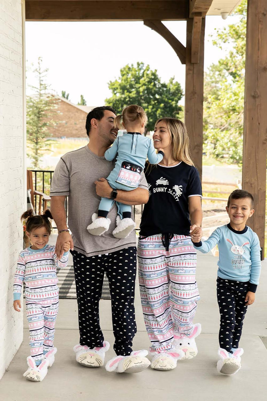Matching Some Bunny Easter Pajamas