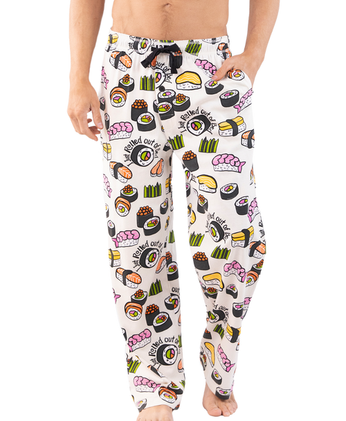  Rolled Out Of Bed Sushi Men's PJ Pant 