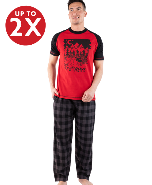  Lost in My Dreams Men's Pajama Set 