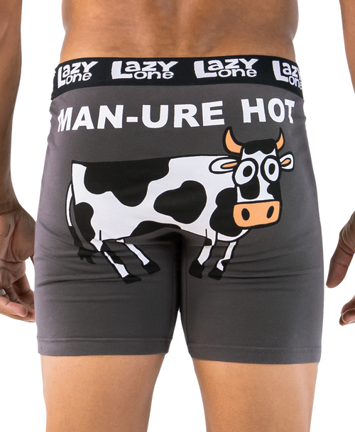  Man-ure Hot Men's Cow Boxer Briefs 