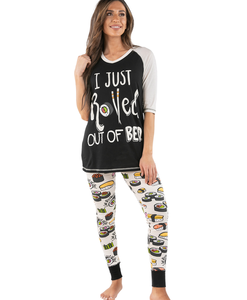  I Just Rolled Out of Bed Women's Sushi Legging Set 