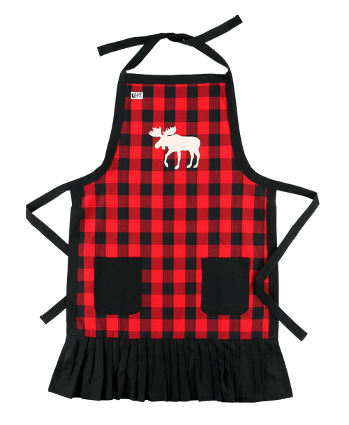 Plaid Moose Women's Apron Plaid Moose Women's Apron