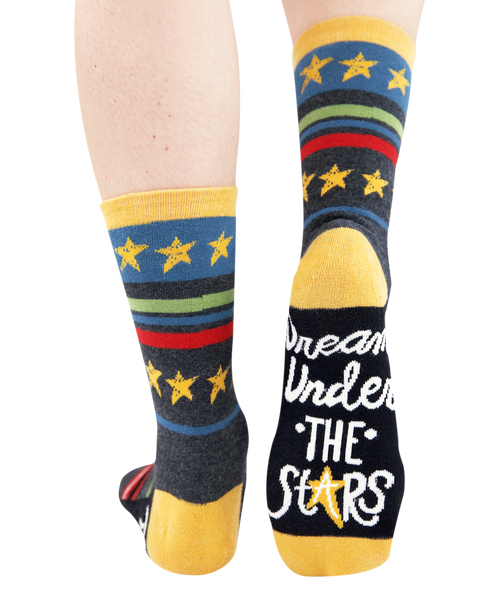  Dream Under the Stars Crew Sock 
