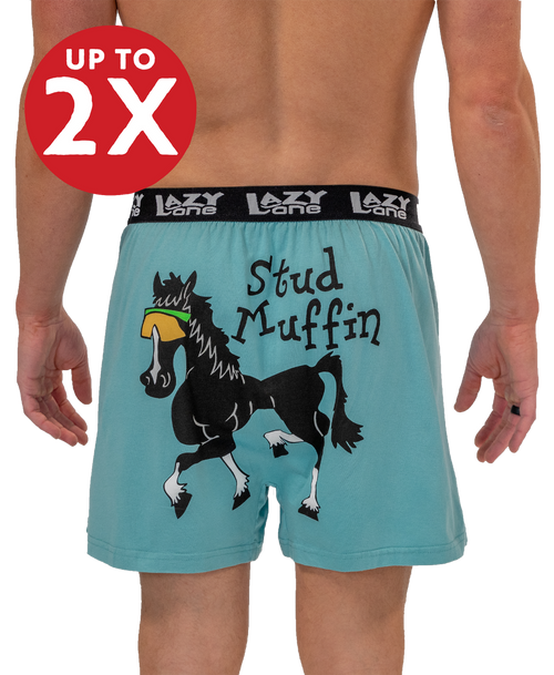  Stud Muffin Men's Horse Funny Boxer 