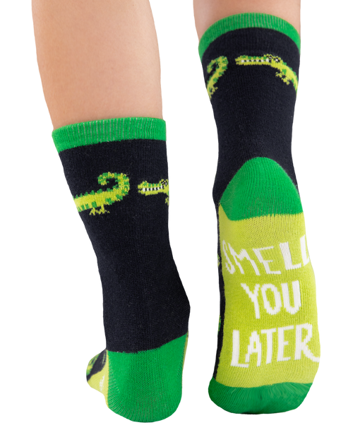  Smell You Later Alligator Kid Sock 