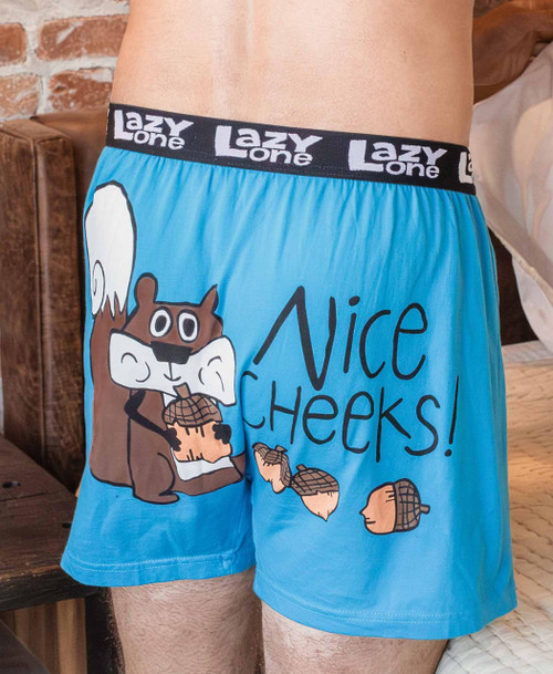 Nice Cheeks Men's Squirrel Funny Boxer Nice Cheeks Men's Squirrel Funny Boxer