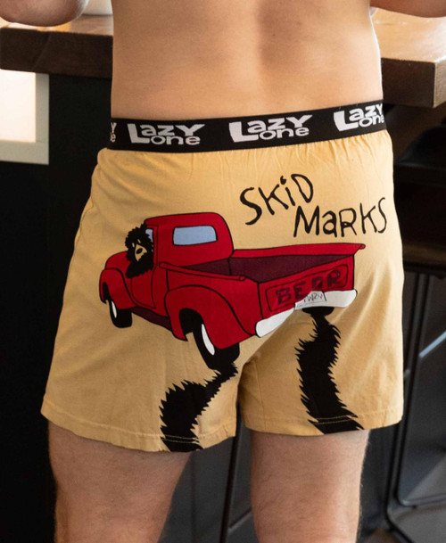 Skid Marks Men's Funny Boxer Skid Marks Men's Funny Boxer