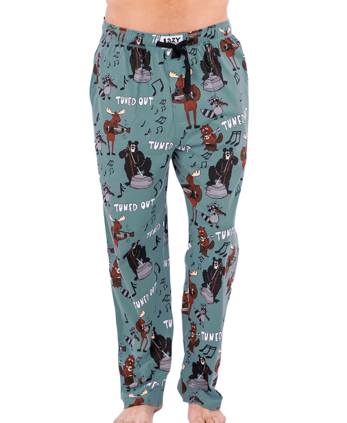  Tuned Out Men's PJ Pants 