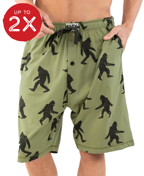  Bigfoot Men's Pajama Shorts 