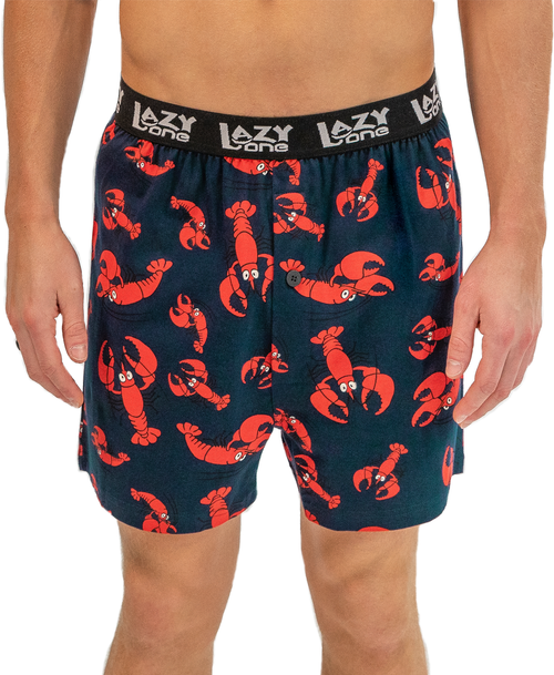  Lobster Men's Funny Boxer 