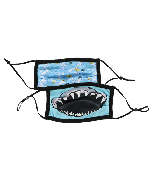  Shark Kid Face Mask 2-Pack 