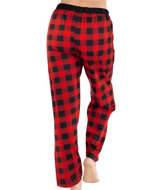  Moose Plaid Women's Regular Fit PJ Pant 