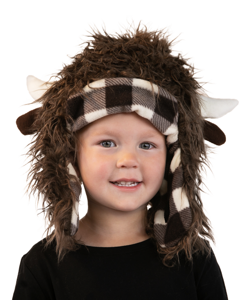  Buffalo Kid and Adult Critter Cap 