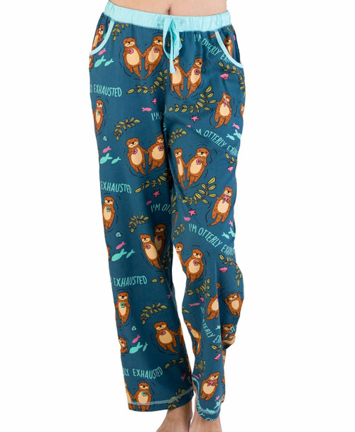  Otterly Exhausted Regular Fit PJ Pant 