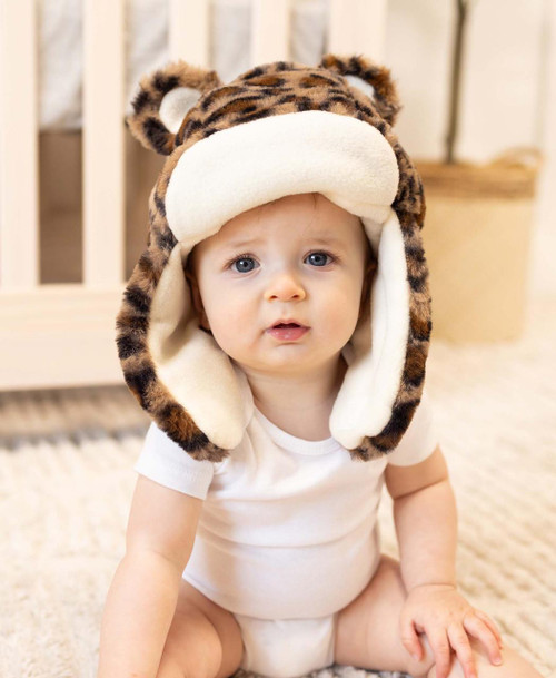 Leopard Kid Critter Cap Leopard Kid Critter Cap