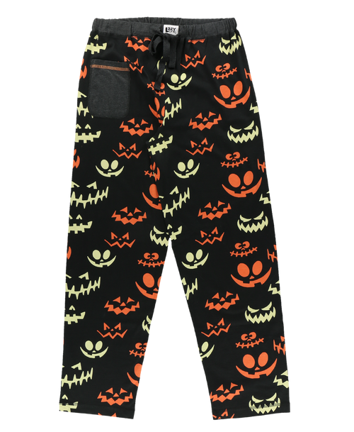  Spooky Faces Women's Regular Fit PJ Pant 