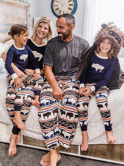  Buffalo Fair Isle Matching Pajamas 