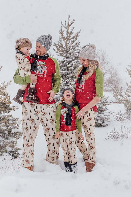  Moosletoe Matching Pajamas 