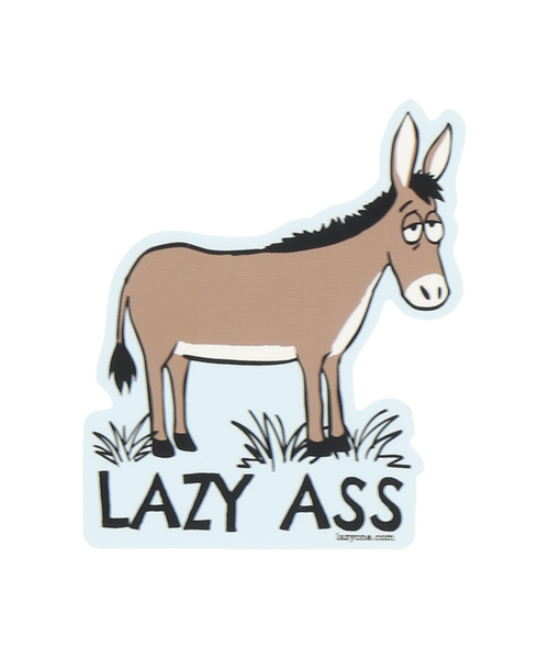  Lazy Ass LazyOne Donkey Sticker 