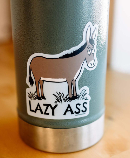  Lazy Ass LazyOne Donkey Sticker 