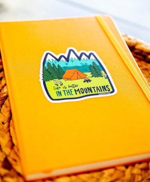  In the Mountains LazyOne Sticker 
