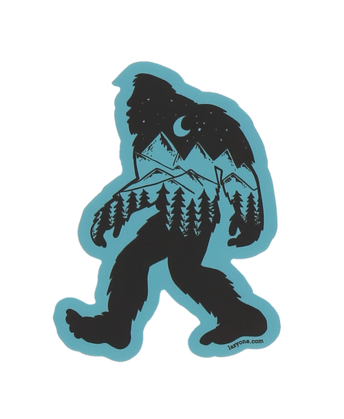  Mountain Bigfoot LazyOne Sticker 