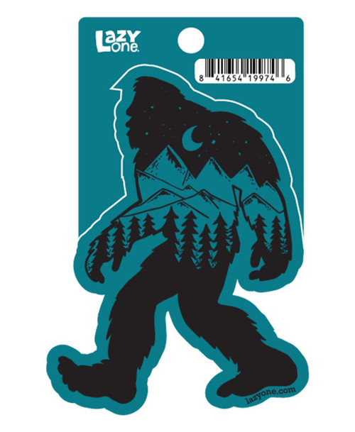  Mountain Bigfoot LazyOne Sticker 