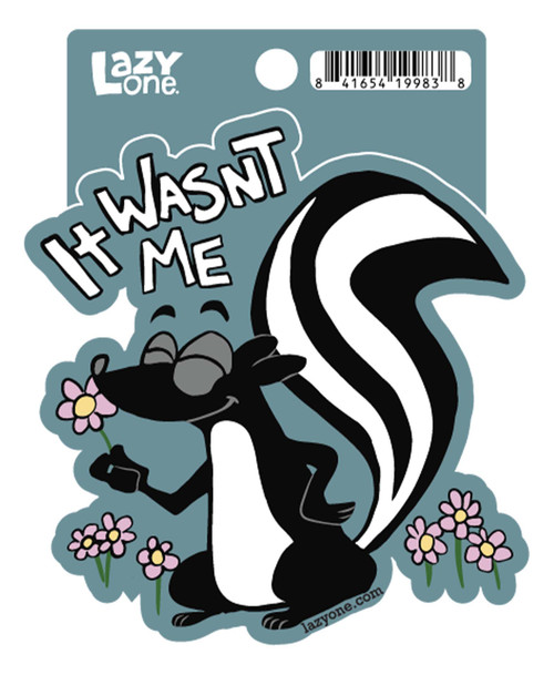 It Wasn't Me LazyOne Sticker