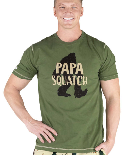  Papa Squatch Men's PJ Tee 