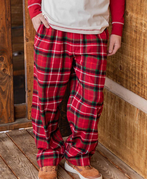 Christmas Plaid Men's Flannel PJ Pants Christmas Plaid Men's Flannel PJ Pants
