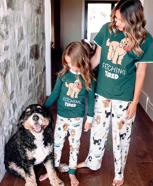  Fetching Tired Matching Dog Pajamas 