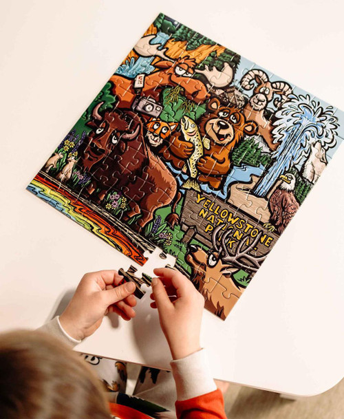 Yellowstone National Park Puzzle Yellowstone National Park Puzzle